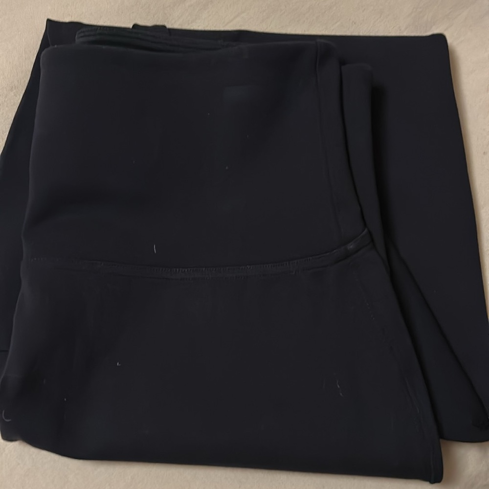 Never worn Spanx Leggings, Navy Blue/black, size Large